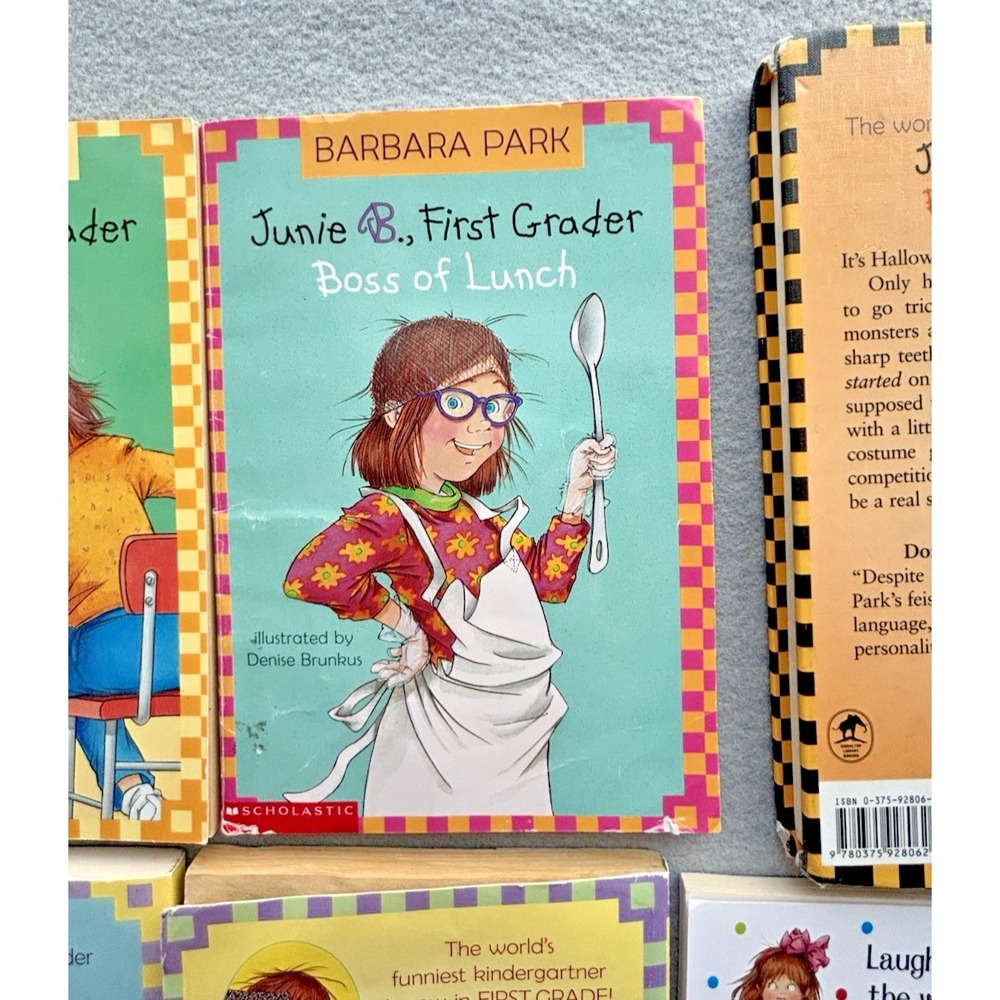 Junie B Jones Book Lot of 22 Barbara Park Childrens Chapter Books Scholastic - Picture 11 of 16